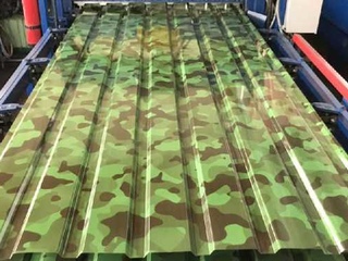 Профлист С18 0.8 мм Камуфляж Двухсторонний 1 - в «Монолит-Металлопрокат».