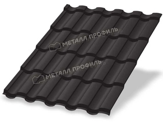 Металлочерепица Металл-Профиль Монтекристо-X 0,5 PURETAN® RR 32 Темно-коричневый 0 - в «Монолит-Металлопрокат».