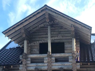 Металлочерепица Металл-Профиль Монтерроса-XL 0,5 NormanMP RR 32 Темно-коричневый 7 - в «Монолит-Металлопрокат».