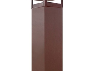 Кожух на трубу прямой д1665/ш1065/в955 0,5 GreenCoat Pural BT, matt с пленкой RR 32 темно-коричневый (RAL 8019 серо-коричневый) 0 - в «Монолит-Металлопрокат».